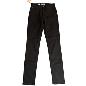 BOYISH Blythe Black Beauty High Rise Straight Leg‎ Jeans Size 26 Sample